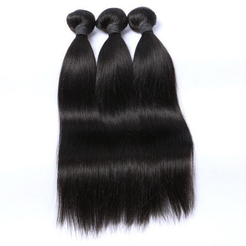 Virgin Brazilian Hair (Straight) 3 Bundles Pack - Whitney Marie Hair