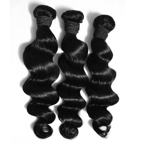 Virgin Brazilian Hair (loose wave) 3 Bundles Pack - Whitney Marie Hair